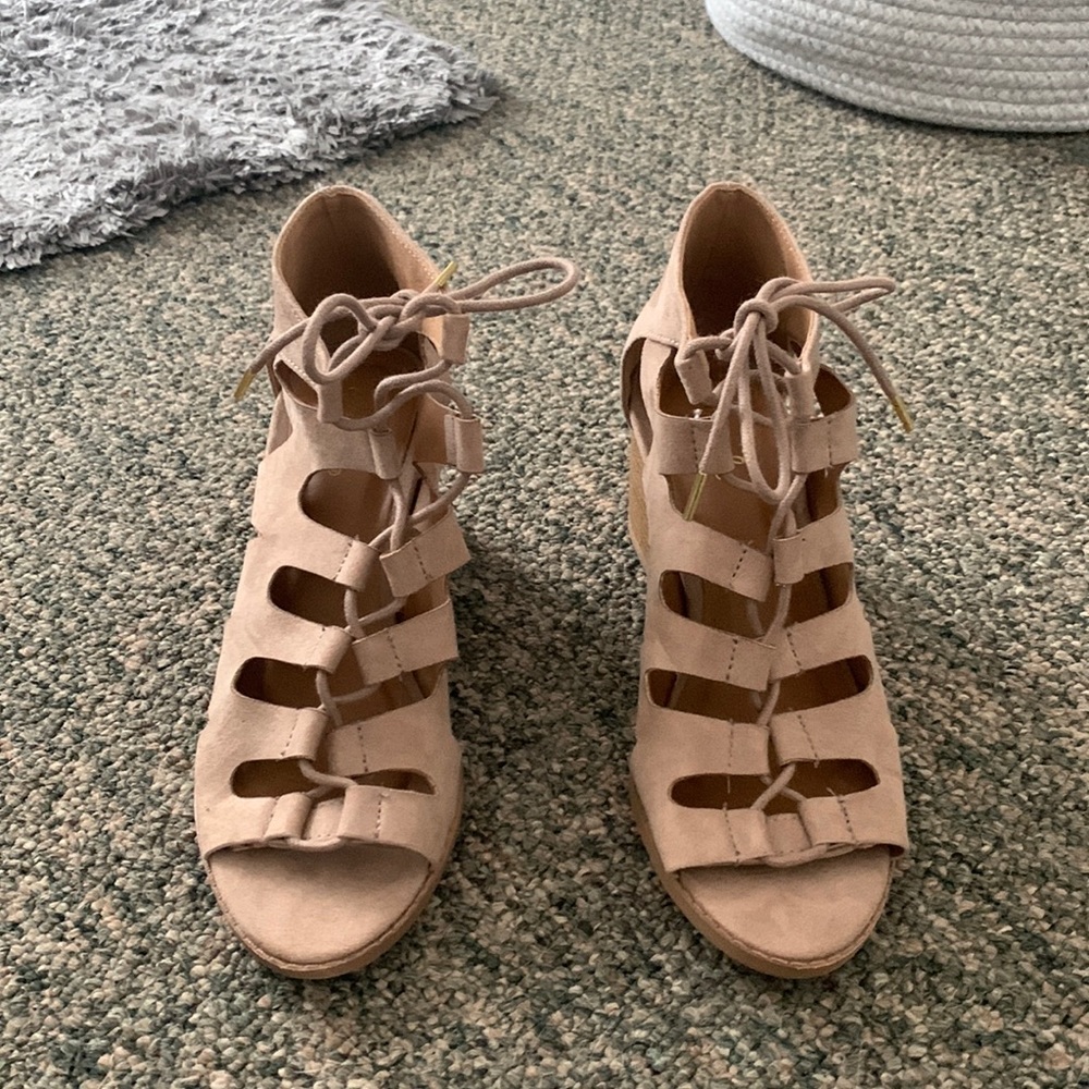 Francescas Qupid block heels